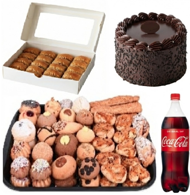 1 kg Kuru Pasta İle Zenginleştirilmiş 4 Kişilik Menü