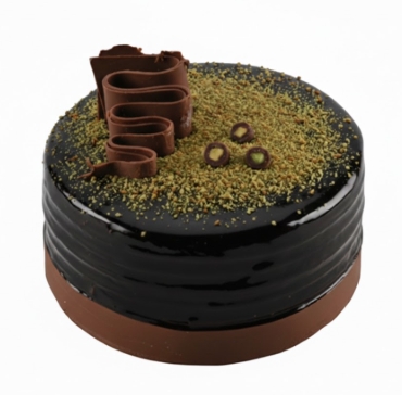 2-3 Kişilik Bol Malzemeli Çikolatalı Doğum Günü Pastası