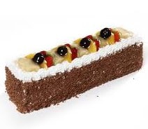 Yumuşak Kek Dokulu 4-6 Kişilik Karışık Meyveli Baton